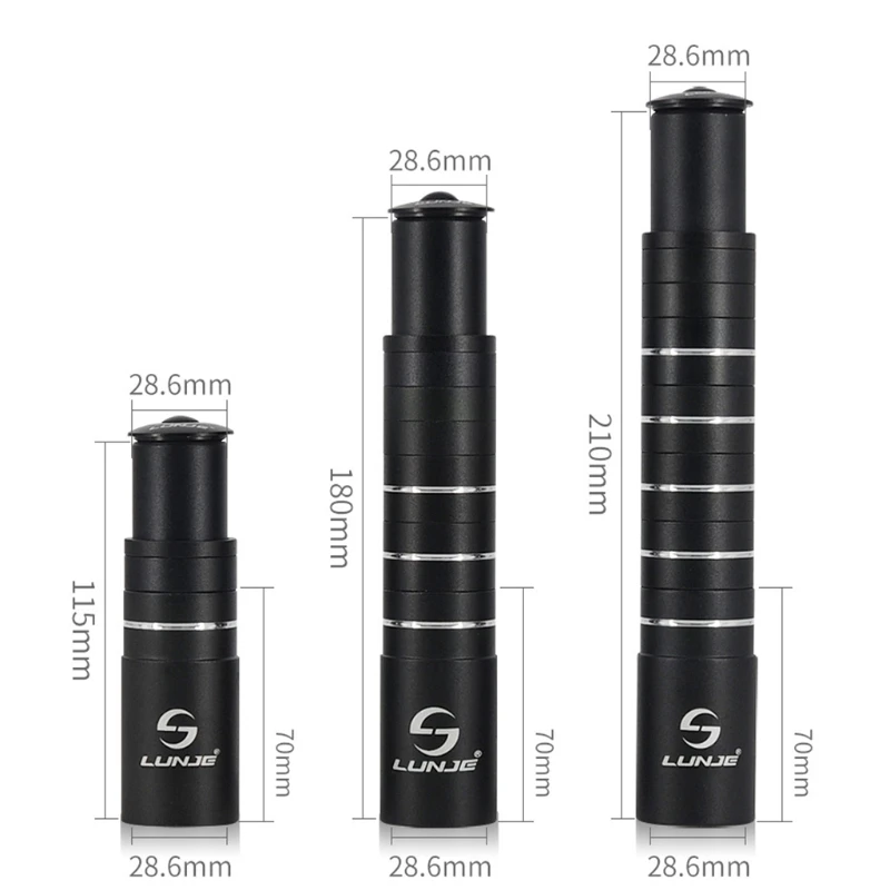 

A5KC Mountain Bike Handlebar Standpipe Front Fork Raise, Bicycle Handlebar Riser Head-up Adapter, Suitable for MTB