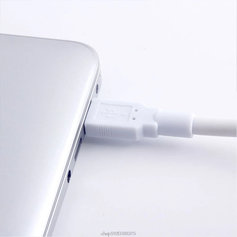 

Portable Mini USB Led Lamp Flexible LED In-line USB Light Ultra Bright 14LEDS for Laptop Notebook PC Computer D04 20 Dropship