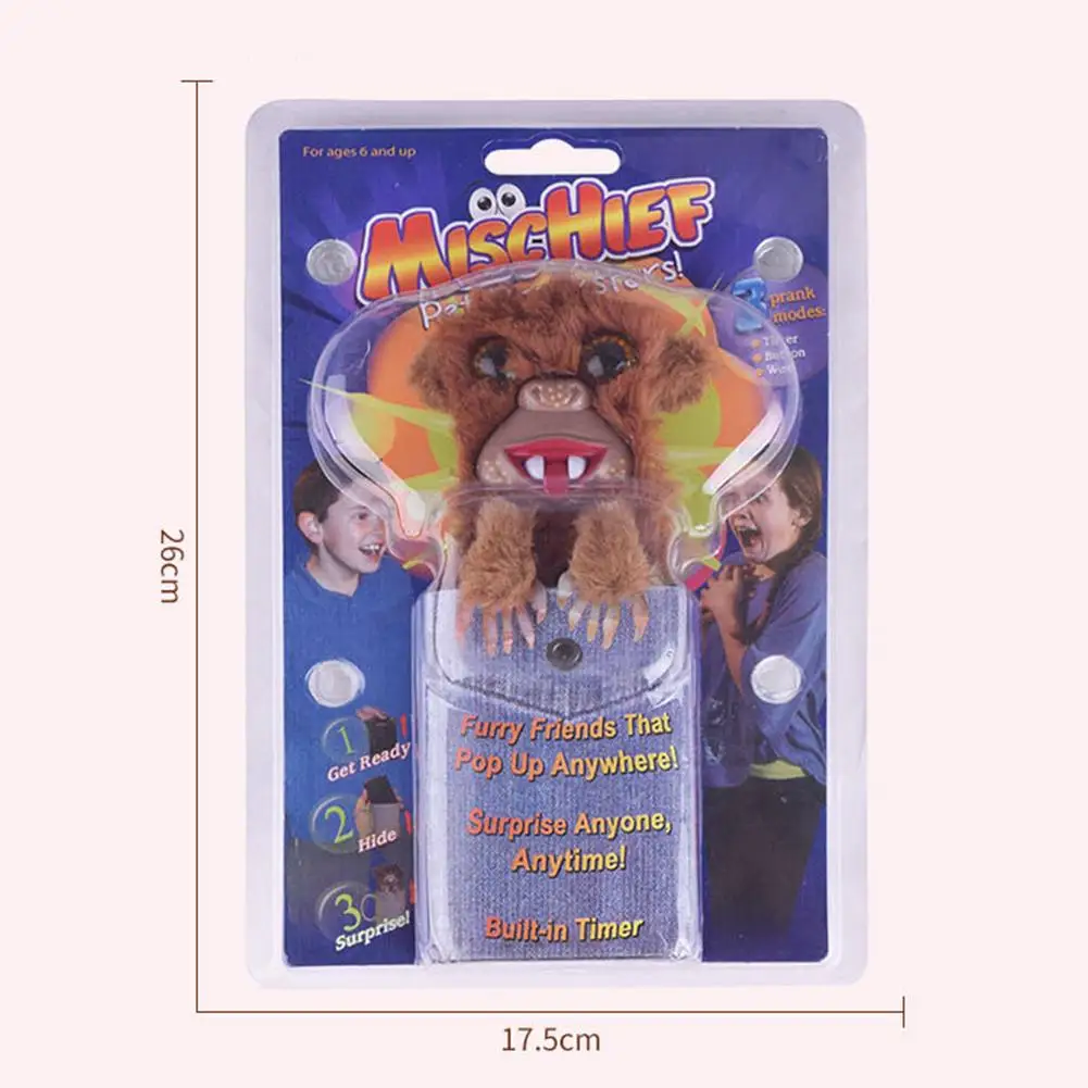 

【Clearance Sale】 Creative Timing Pull Line Tidy Toy Prank Monkey Funny Toys