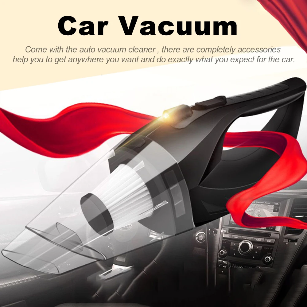 Автомобильный пылесос ручной мини для автомобилей 12 В|Пылесос| |