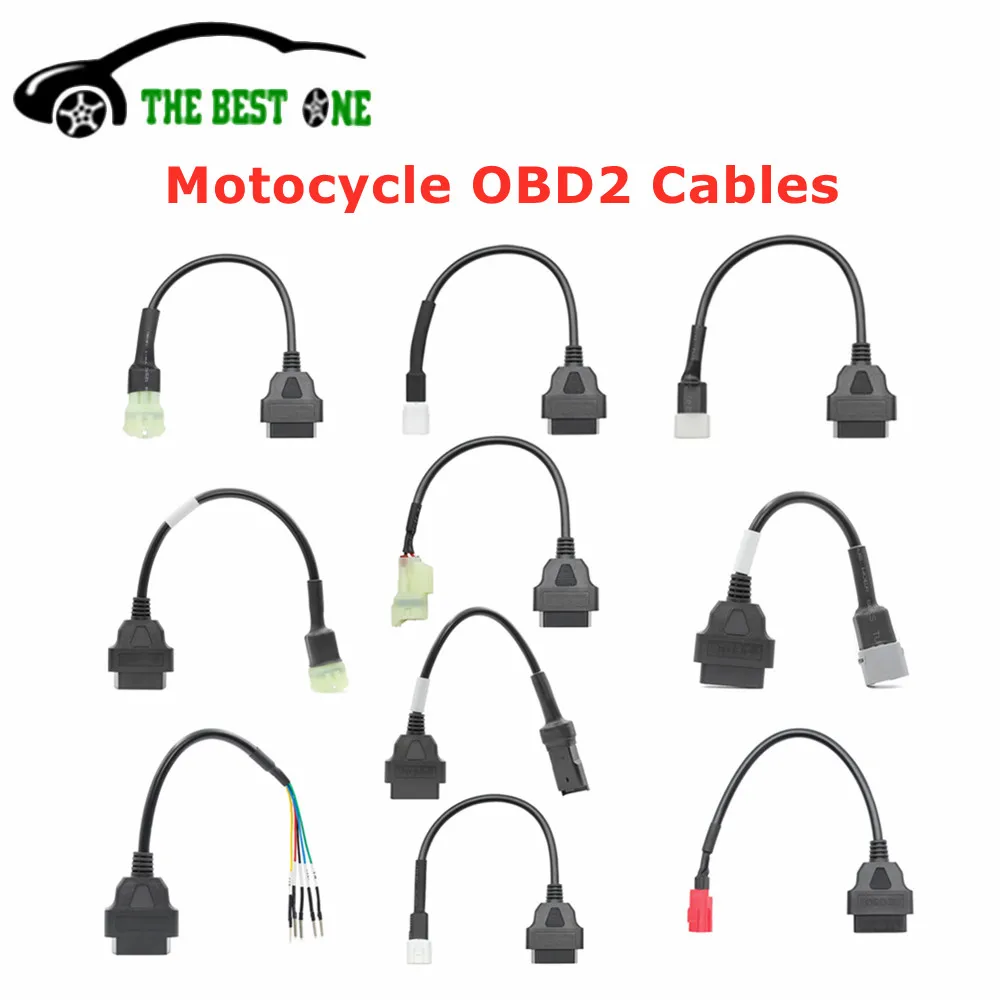 Разъем OBD2 для мотоцикла YAMAHA 3Pin 4Pin HONDA 6Pin K + CAN кабель