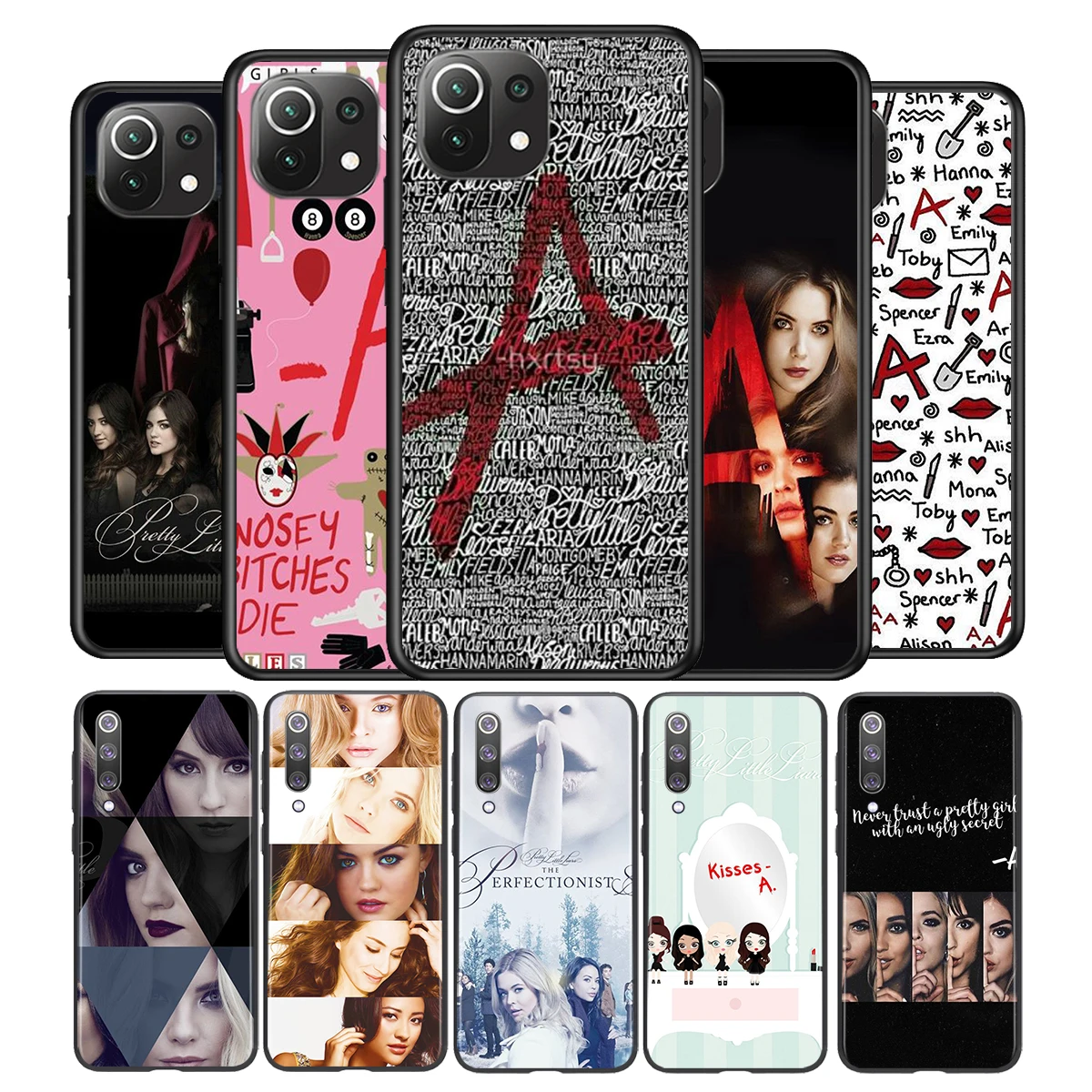 

Pretty Little Liars Silicone Cover For Xiaomi Mi Note 11 11T 11i 10i 10T 10 9 9T 9 SE Lite Pro Ultra Phone Case