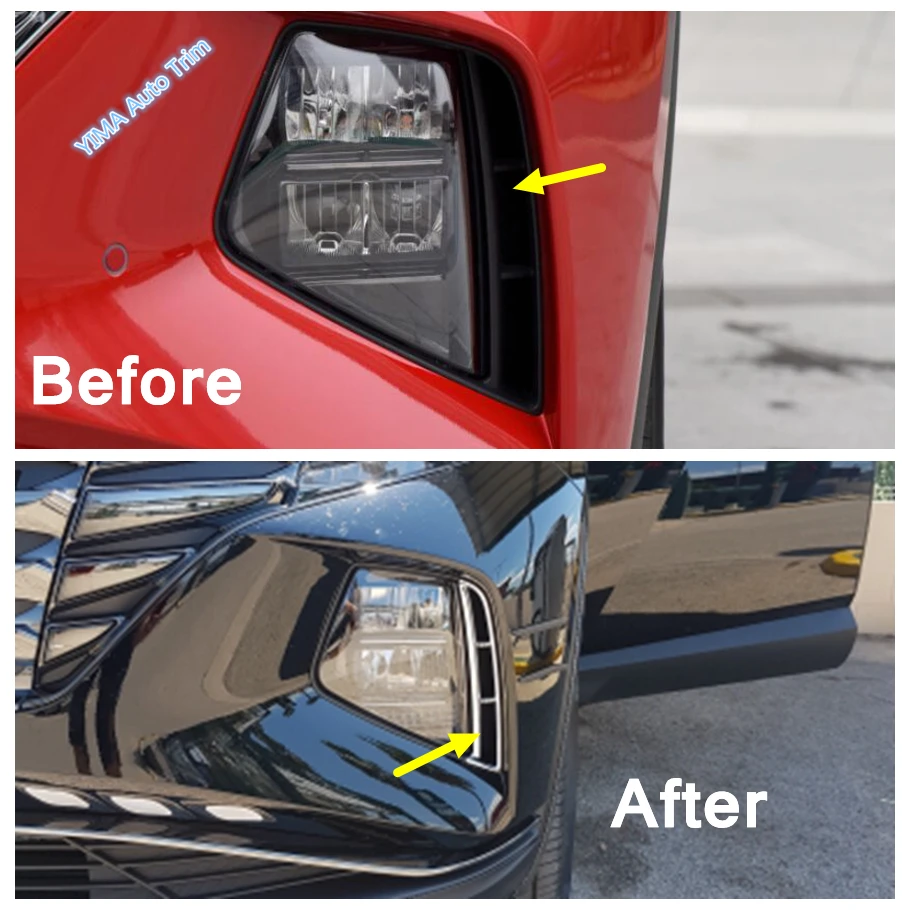 Передний бампер противотуманный/фонарь крышка лампы отделка углеродное волокно