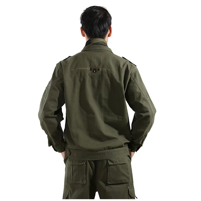 Высококачественная армейская Военная Униформа Ma1 армейский зеленый пиджак в