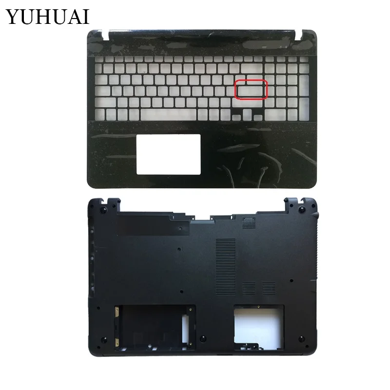 Black small return D Для sony SVF15 FIT15 SVF152 SVF153 SVF1541 SVF152A29V верхняя крышка/нижний чехол - Цвет: Black small return D