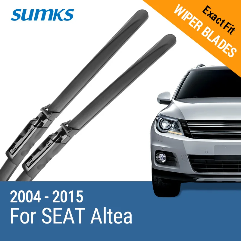 

Щетки стеклоочистителя SUMKS для сиденья Altea Fit, рычаги типа коготь 2004 2005 2006 2007 2008 2009 2010 2011 2012 2013 2014 2015