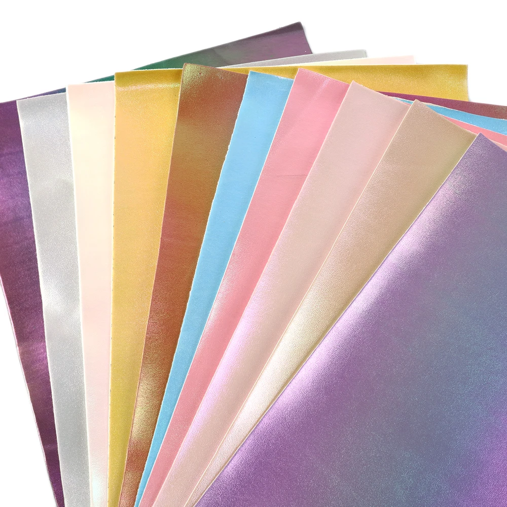 Аксессуары David Простой Жемчуг Переливающаяся искусственная кожа пэчворк для