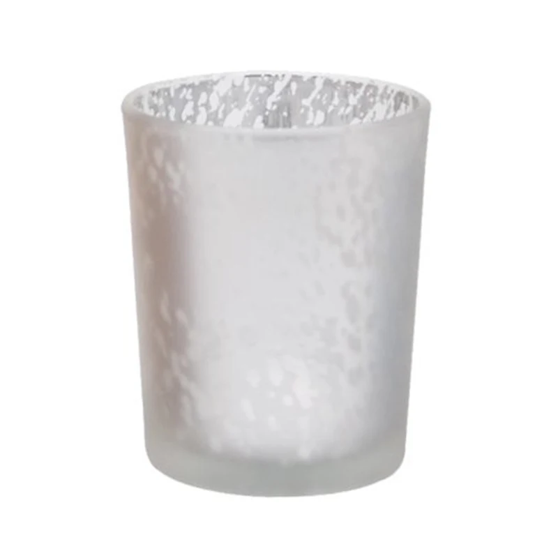 Новый! Рождественский стеклянный подсвечник Меркурий Свеча в