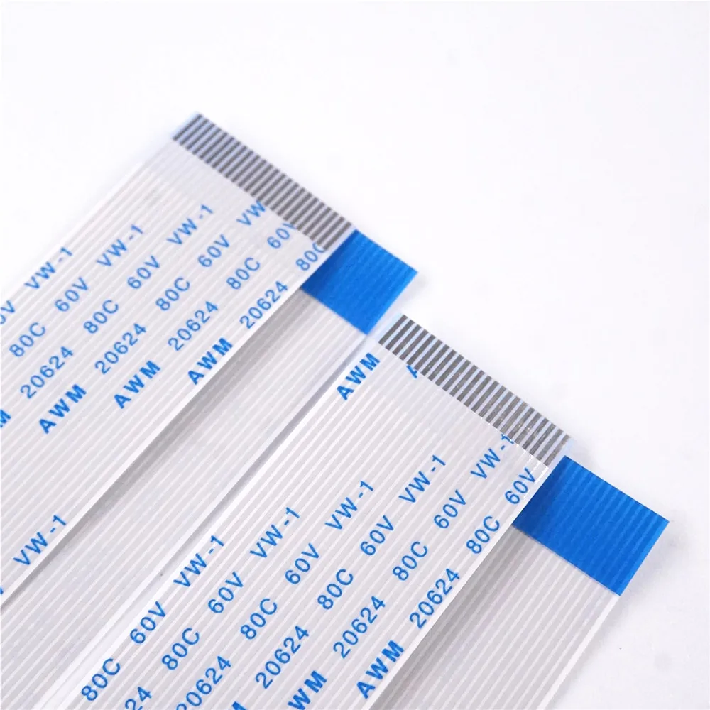 Гибкий плоский кабель FPC FFC Jumper 24 контакта шаг 0 8 мм одинаковые контакты типа A