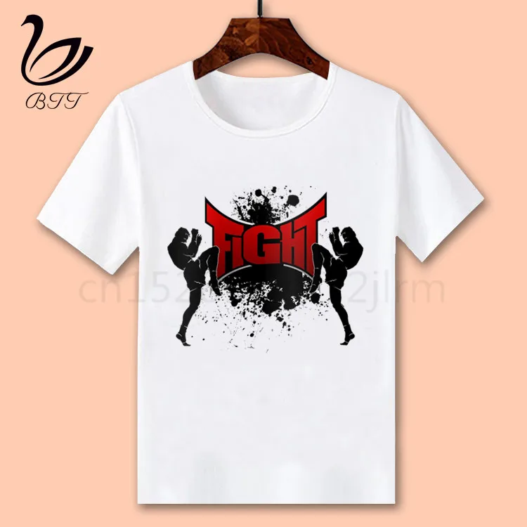 Футболка «Fighting Muay Thai Fight», футболка с принтом с героями мультфильмов, дизайнерские Детские футболки, детская одежда с короткими рукавами