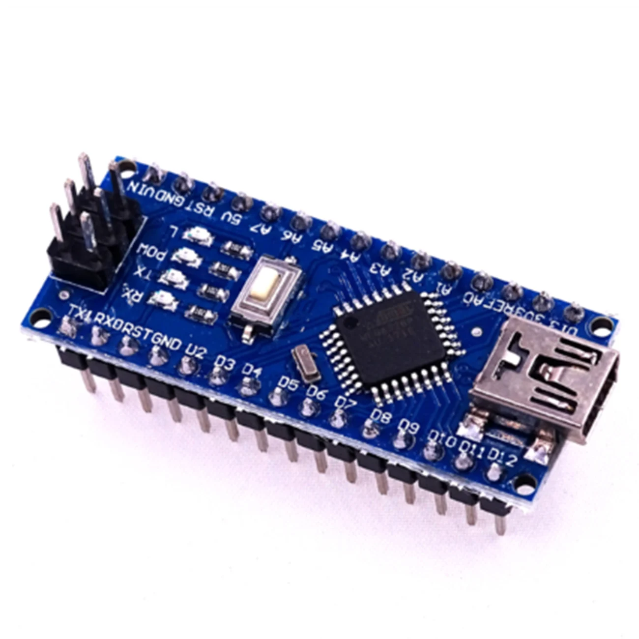 10 шт. мини-контроллер Nano 3 0 с Загрузчиком совместимый Arduino CH340 USB-драйвер 16 МГц