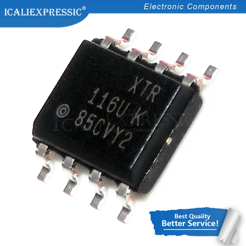 

5PCS XTR116UA SOP-8 XTR116U SOP XTR116 116U SOP8