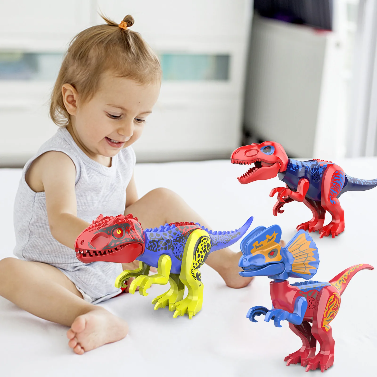 Детский конструктор Парк Динозавров тираннозавр игрушечные фигурки | Игрушки и