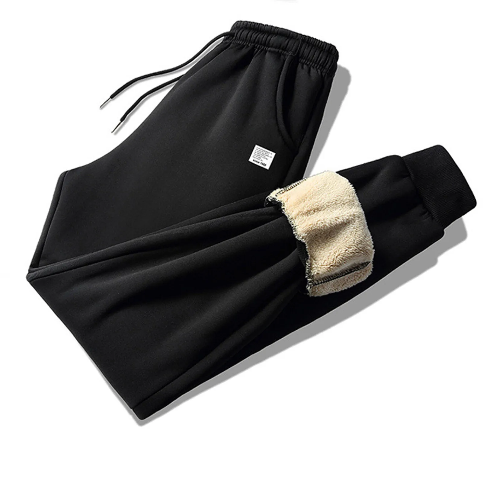 Новинка 2021 модные мужские брюки большого размера с высокой талией на осень и зиму