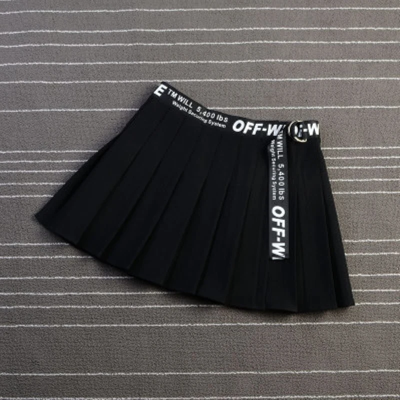 Женская короткая теннисная юбка для девочек скейтборд высокая талия школьная