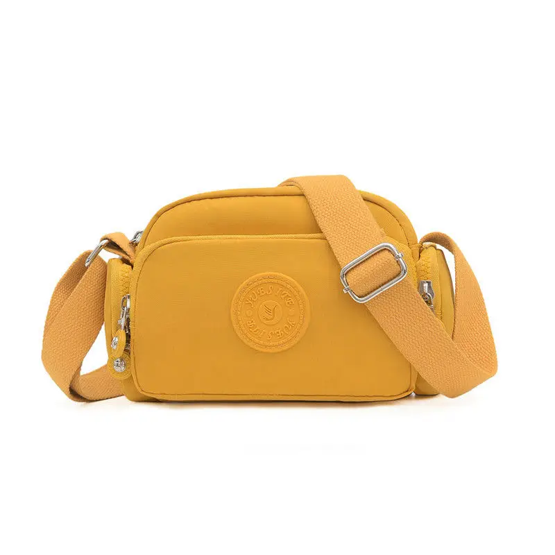 

Nylon Female Waist Packs Women Shoulder Bags Casual Crossbody Bag for Ladies Belt Bag Solid Color Women Handbag Simple Ms Wallet
