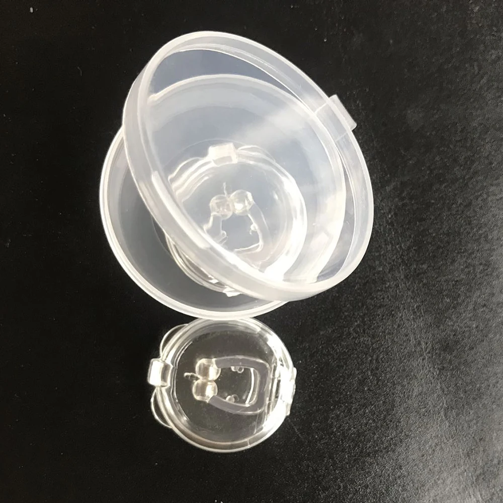 5 шт. мини храп устройство вентиляционный зажим для носа силиконовый Магнитный