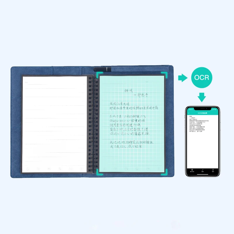 Elfinbook TS альбом для рисования A5 умный многоразовый стираемый Дневник граффити