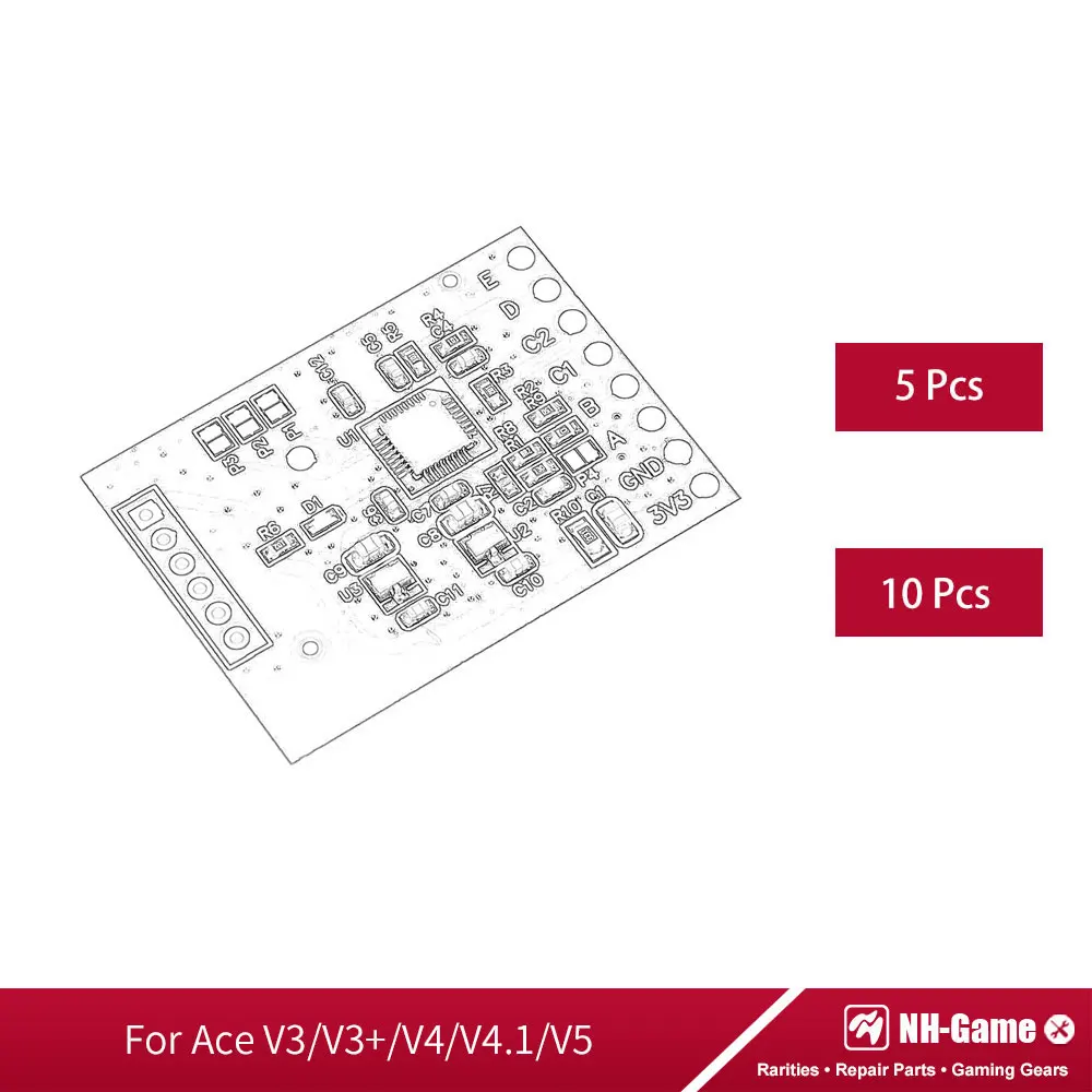 10 шт./лот Бесплатная доставка для X360 ACE V4/V3 /V5/V3 + Plus адаптера печатной платы