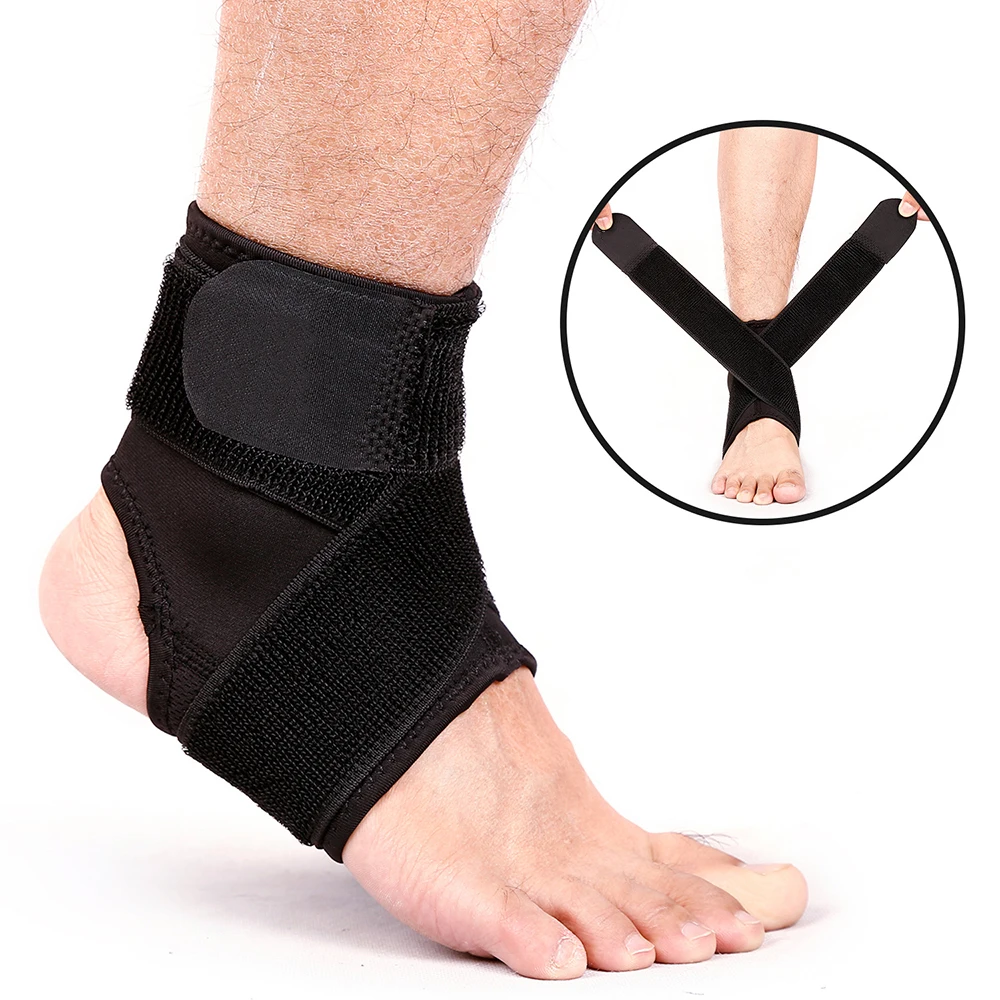 1 шт. напорный бандаж для лодыжки баскетболистов спортзала защитное Фиксирующее