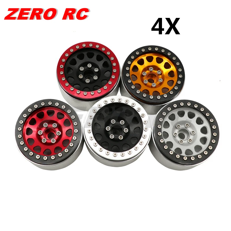 4 шт. колесные диски 12 мм шестигранное крепление для грузовиков 2 RC Axial SCX10 TRX4 WRAITH RR10