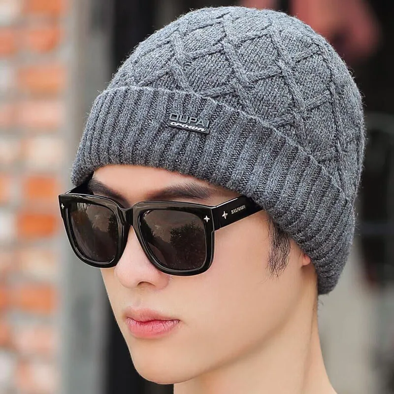 Брендовая Зимняя шляпа вязаная шапка шарф Skullies Beanies мужские зимние шапочки для мужчин и женщин Gorras шерстяной берет маска мужская шапка Кепка