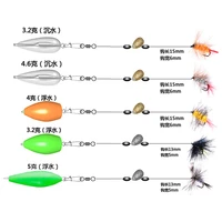 5pcsset insects flies fly fishing lures bait high carbon steel hook fish tackle with super sharpened sequins hook perfect decoy