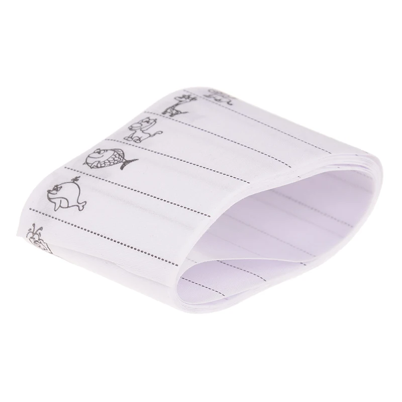 Handwritten name with clothing fabric label 100 washable cloth labels for sewing accessories | Дом и сад