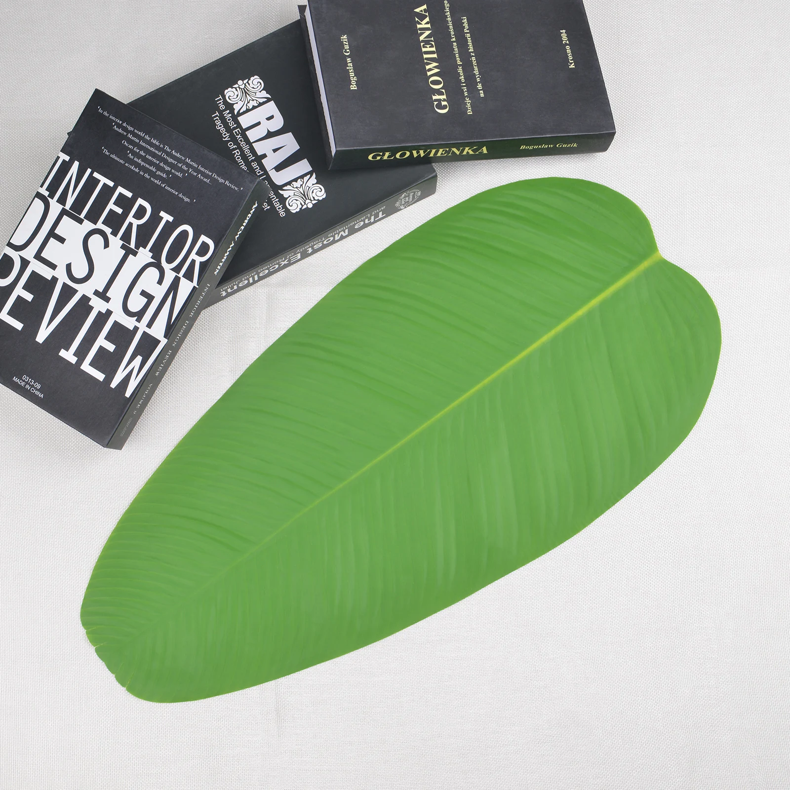 Коврик для стола с зелеными листьями 58 см|Коврики и подложки| |