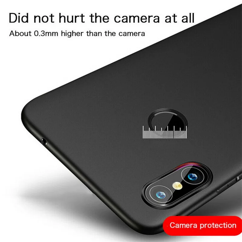 Redmi Note 8T 8 Pro 7 7A чехол Utra тонкий Жесткий ПК Противоскользящий для Xiaomi Mi 9T 9 SE A3 Lite A2 8A |