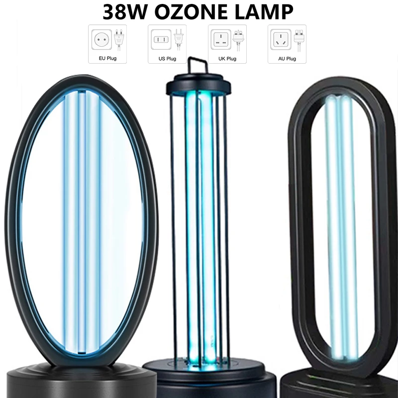 Ультрафиолетовая дезинфекционная лампа 38 Вт ультрафиолетовая кварцевая UVC