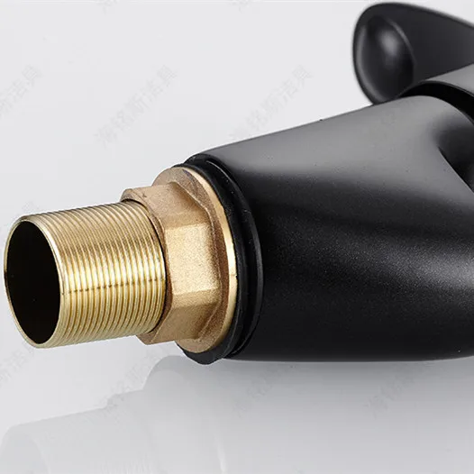 Senducs Бронзовый кухонный смеситель с одной ручкой горячий холодный кран и для