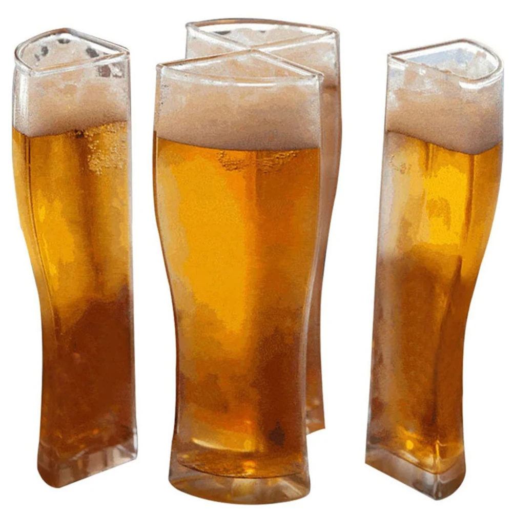 Диспенсер для пива чашки школьника Набор кружек 4 в 1 подключенные прозрачные