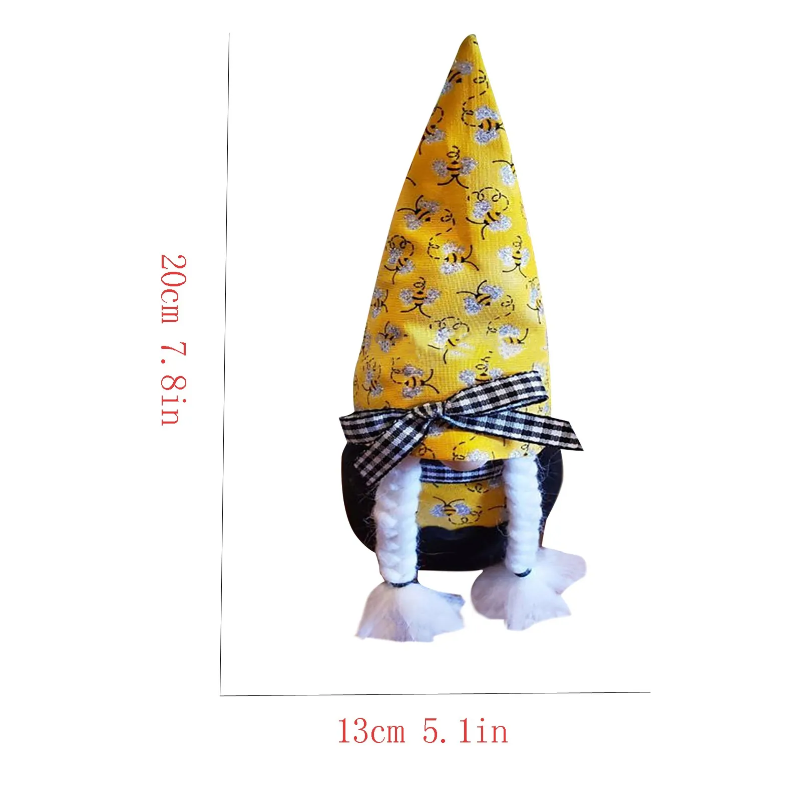 

Kawaii Cute Decoration Supplies Faceless Long Hat Dwarf Doll Doll Ornaments Children's Creative Plush Toys Home Decor Gifts