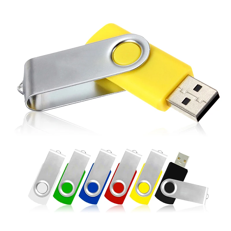 

USB flash drive Rotation 128gb pen drive 2.0 memory stick 32GB 16GB 8GB 4GB usb flash card 64gb USB Stick 256 gb flash drives