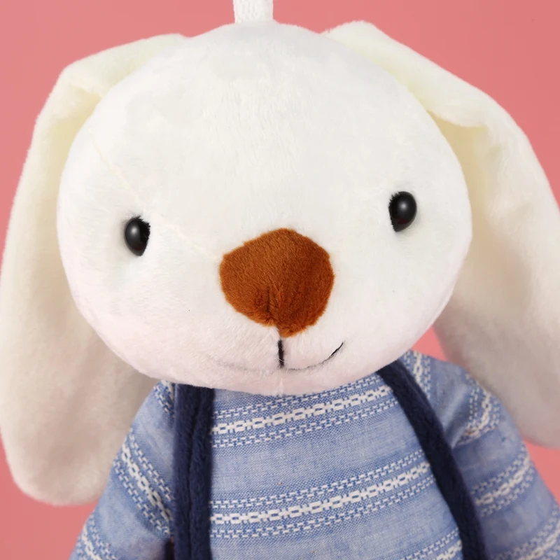 

40Cm Cute Bunny Plush Rabbit Toy Soft Cloth Stuffed Rabbit Easter Gift Decor Baby Appease Toys For Children Kids New Year Gift
