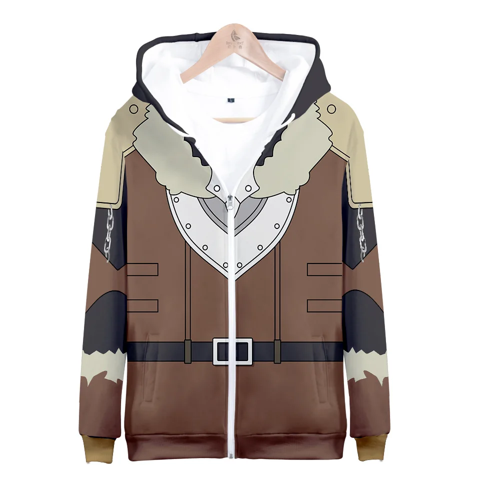 

Толстовка для косплея с капюшоном, с рисунком восходящего щита героя аниме, Фило, рапталия, Naofumi, Iwatani, пальто унисекс на молнии с капюшоном