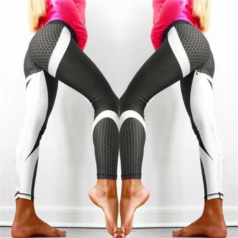 

Fitness Leggings Women 3D Print Skinny Workout Gym Legging Running Training Cropped Woman's Sports Pants