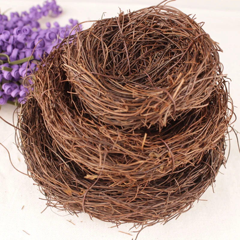 

Rattan Vine Fake Nest Christmas Tree Hanging Xmas Party Home Office Accessories