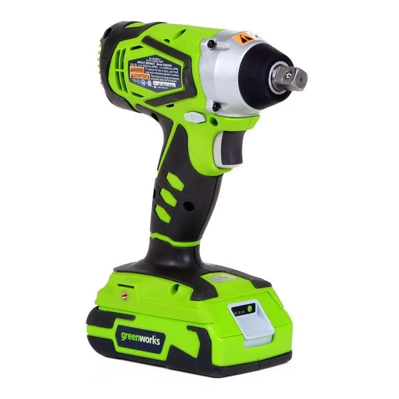 GREENWORKS G4 24v Lithium 1 2 IMPACT WRENCH 3800302a tool Only Only|Электрические ключи| |