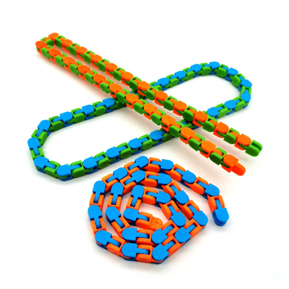 

24 бит красочный пазл, сенсорные игрушки-антистресс, поворот и форма, 48 бит, мягкие треки, игрушки-антистресс для детей