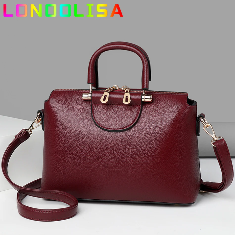 

Women Bag Shoulder bag leather Designer Ladie Hand Bags for Women Super Quality Luxury Handbags Female Shoulder Casual Totes Bag