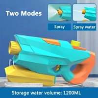 water guns 1200ml high capacity 2 modes squirt gun water play spray toys gifts for swimming pool beach party water fun