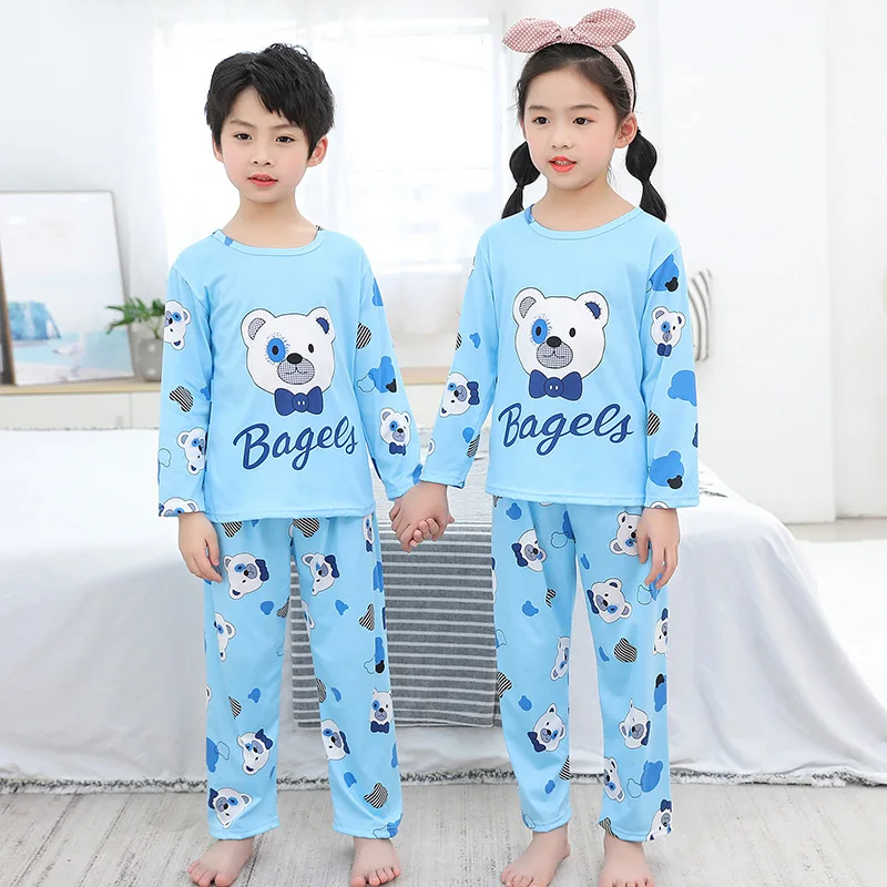 Детская Пижама с изображением покемона Пикачу футболка длинным рукавом и