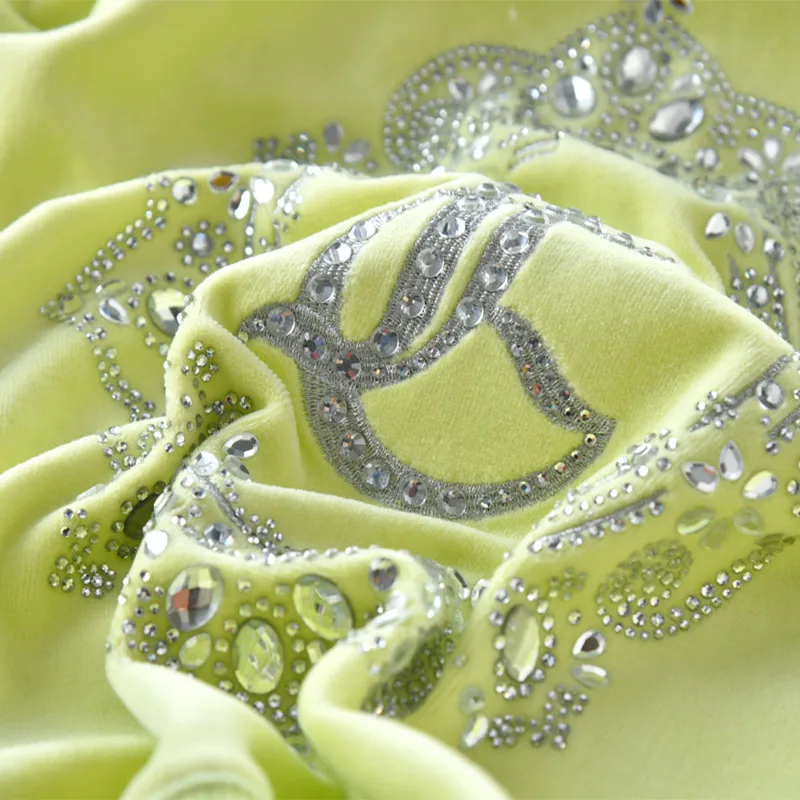 Женские брендовые бархатные спортивные костюмы на осень/зиму 2022 Велюровый