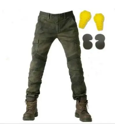 Брюки KOMINE свободные джинсы повседневная версия для бега на выбор три цвета с