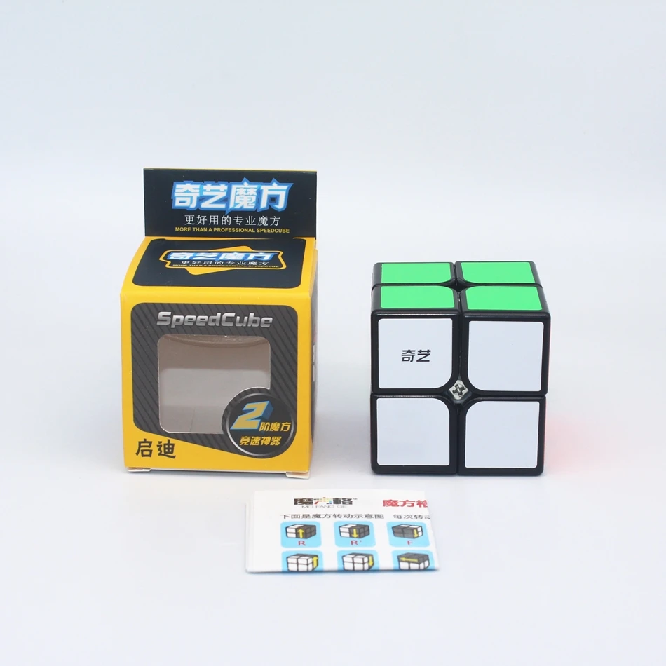 Qiyi cube cubee Qiyi Qidi 2x2x2 speed magic cube puzzle cubo magico profissional Antistress fun game cube educational toys images - 6