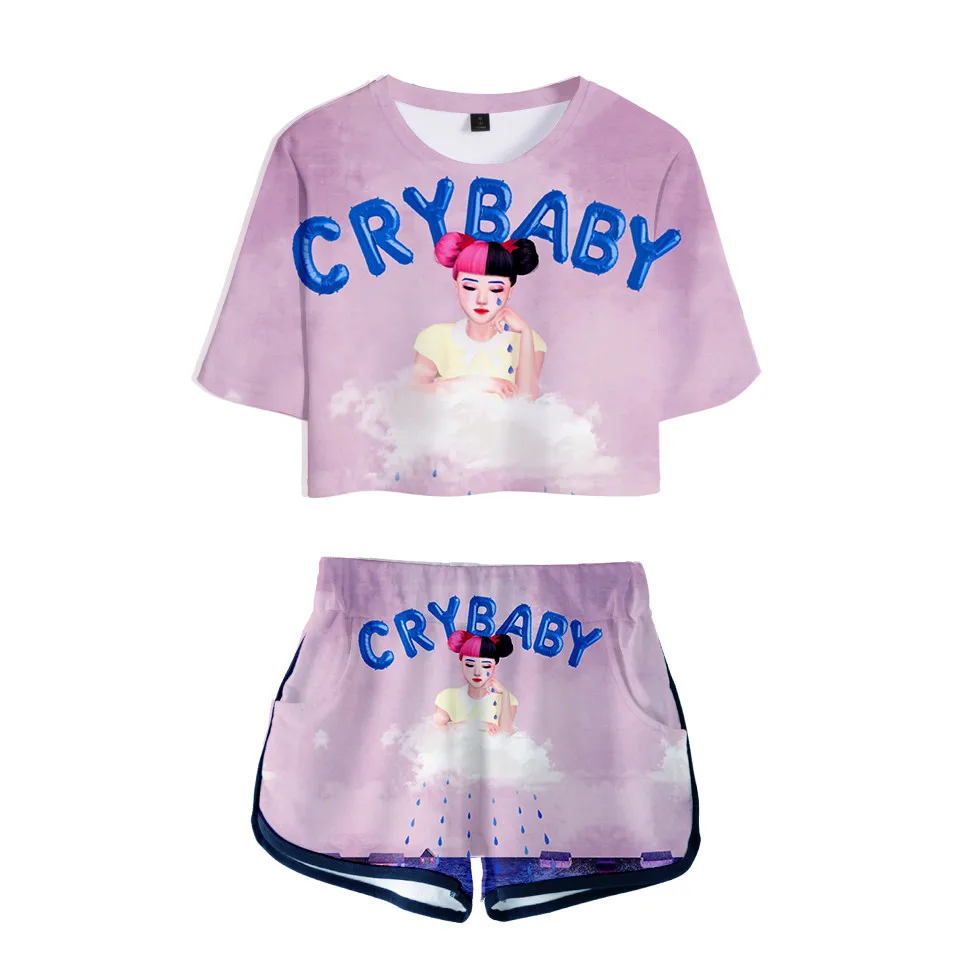 Cry Baby Мелани Мартинес комплект из двух предметов с короткими укороченный топ и