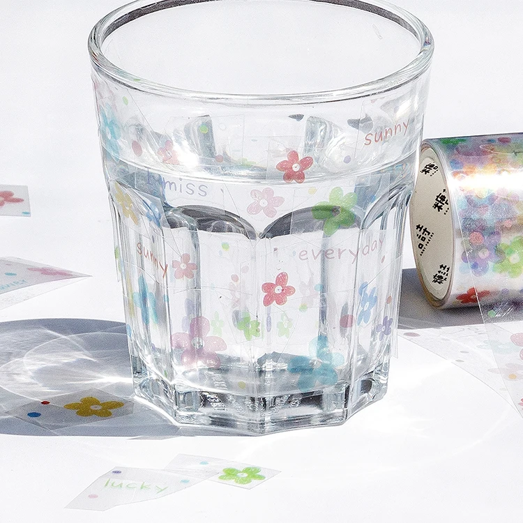 

1 pcs/lot DIY Cartoon PET Washi Masking Tapes Fun canteen series decorative adhesive tape stickers/School Supplies