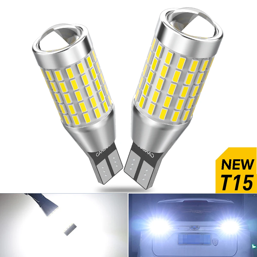 2x W16W T15 светодиодный Canbus Error Free огни автомобиля Обратный лампа для Ford Fiesta Fusion Focus
